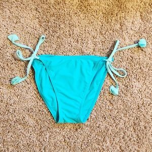 George String Bikini Bottom 2 Turquoise Swim